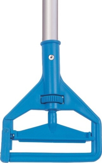 60'' Blue Side Change Aluminum Mop Handle